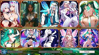 Insane 4k waifu showcase features lunara the succubus in uncensored hentai battle.