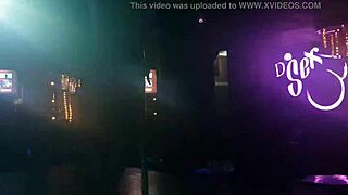 Eighteen-Year-Old Latina Dances Seductively on Desk for Amateur Mexican Fun