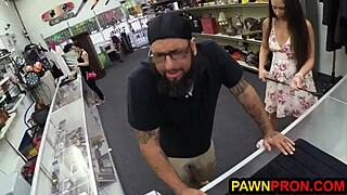 This dominatrix is getting dominated by the horniest pawnbroker