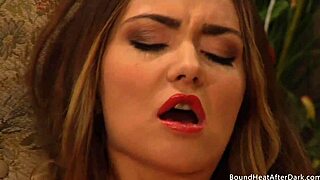 Sensual lesbian madame fingers herself to orgasm! Watch her moan!