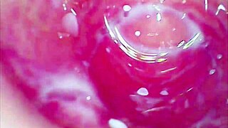 Tight Juicy Pussy On Roller Coaster With Glass Dildo Deep Inside