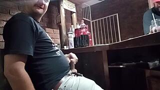 Employee Gives Handjob At Work