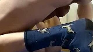 doing some yoga when my best friend interrupts to eat my pussy and fuck my ass