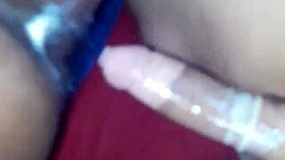 Cub vs cougar in homemade pov with big black cock.