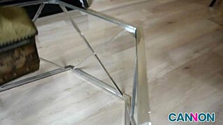 Hottie Asian Emerald with banging body comes over for deepthroat and fucking.