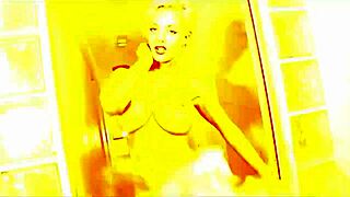 Sexy Babe's Fiery Striptease With Clothes Ripped And Big Tits