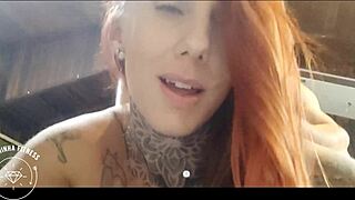 athletic couple's fitness compilation with tattoos