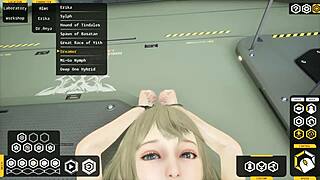 playing a wild sex game with cowgirl riding and cum in mouth