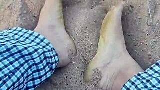 Want to see my bare feet in the sand?