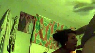 Two lovers engage in foreplay, ass play, throat fucking