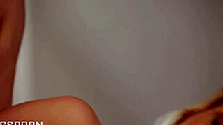 Big tits brunette milf licks wet pussy of romantic blonde in hot sensual lesbian sex
