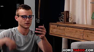 Taboo Athletic Hot Gay Step-Brothers Fuck Bareback with Monster Cocks!