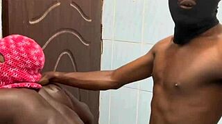 I bent her curvy body against the bathroom wall in that homemade moment.