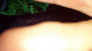 girls play with neighbor outdoors and climax simultaneously