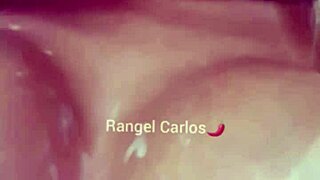 As a Brunette Pornstar, I Suck His Cock, Take a Cumshot on My Tits, Then Lick Every Drop in Liquid Lunch Style