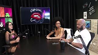 Tifany Rocha Experiences Glamour Double Penetration In Elevator Scene With Group