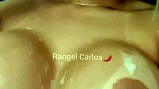 As a Brunette Pornstar, I Suck His Cock, Take a Cumshot on My Tits, Then Lick Every Drop in Liquid Lunch Style