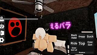 Smashing that Robloxian white haired whore with big tits on Monday! 🍑💥