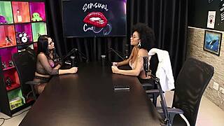 Tifany Rocha Experiences Glamour Double Penetration In Elevator Scene With Group