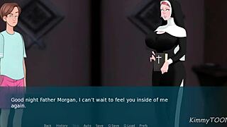 Nun Fucked by Huge Cock in Confession Booth