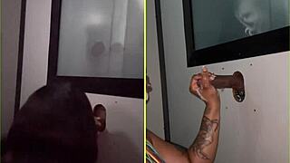 Sloppy Gloryhole Blowjobs with Monster Cocks and Facials