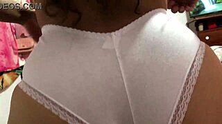 Recording stepsister's ass in lycra before gym