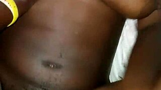 Hairy Pussy Creampie Facial with Big Lips and Natural Tits 😈