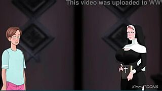 Nun Fucked by Huge Cock in Confession Booth