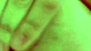 Tiny 18+ girl horny fingering her petite body