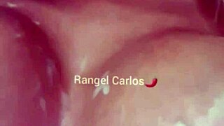 As a Brunette Pornstar, I Suck His Cock, Take a Cumshot on My Tits, Then Lick Every Drop in Liquid Lunch Style