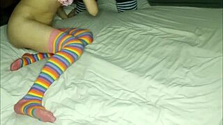 I, uh, folla with sexy morena as crossdresser