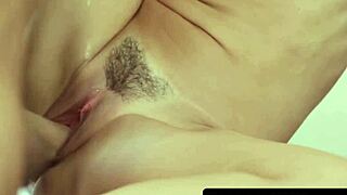 Sarah Vandella facialized in office