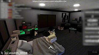 Having sex with cumslut in bent over position