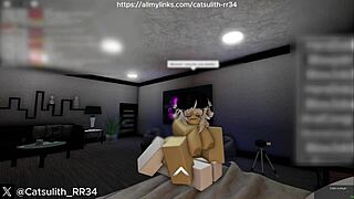 Having sex with cumslut in bent over position