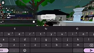 Sexo Em Público Na Praça Da Cidade Com Plateia No Brookhaven