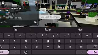 Sexo Em Público Na Praça Da Cidade Com Plateia No Brookhaven