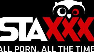 Lucky Guy Enjoys Hardcore Fucking With Two Brunette Milfs, Sucking Big Tits And Pussy In Group Scene