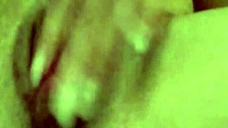 Wife's Secret Masturbation With Shaved Pussy Fingering