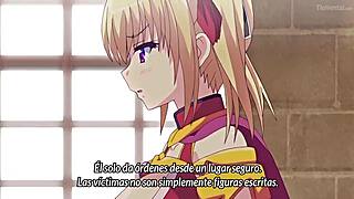 Submissive Girl in First BDSM Cartoon Chapter