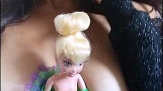 Plastic Passion! Loving This Lil Girl's Fake Tits!