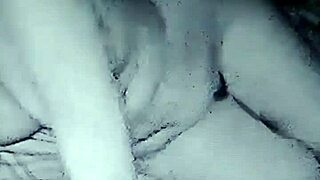 The horny housewife enjoys homemade fun with two amateurs, reaching orgasm