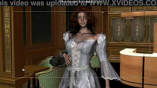 Let's play Nelana ending 1: outdoor fucking and cumshot