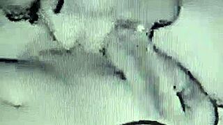 The horny housewife enjoys homemade fun with two amateurs, reaching orgasm