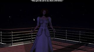 Let's play Nelana ending 1: outdoor fucking and cumshot