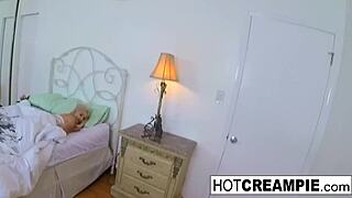 I woke Elsa Jean up for a creampie