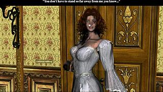 Let's play Nelana ending 1: outdoor fucking and cumshot