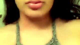 Is this sexy Brazilian's big ass and tits on webcam teasing you?