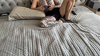 Anal gift for the day of all lovers from the step-brother