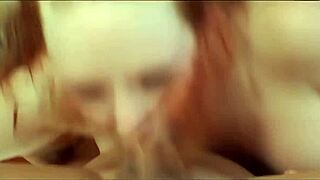 Audrey Hollander fucks giant dildo!