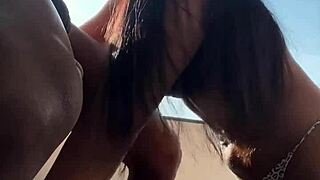 Cute Ebony Girl Tries Monster Cock First Time With Ball Licking And Deepthroat!